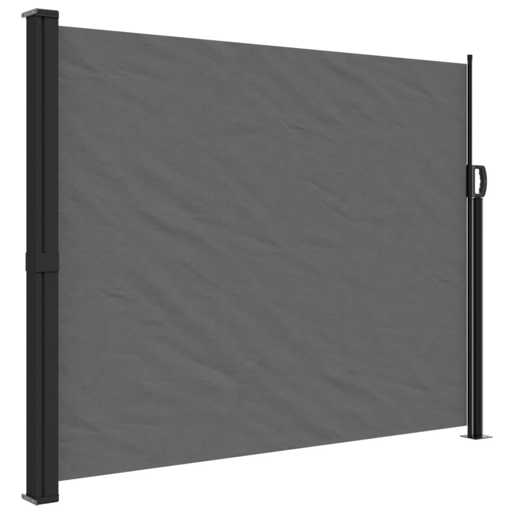 vidaXL Toldo lateral retráctil gris antracita 160x300 cm