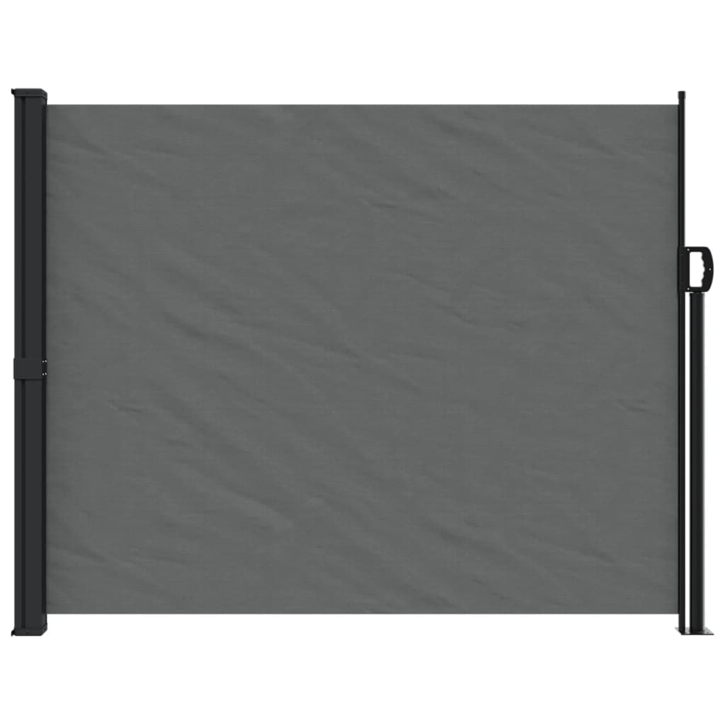 vidaXL Toldo lateral retráctil gris antracita 160x300 cm