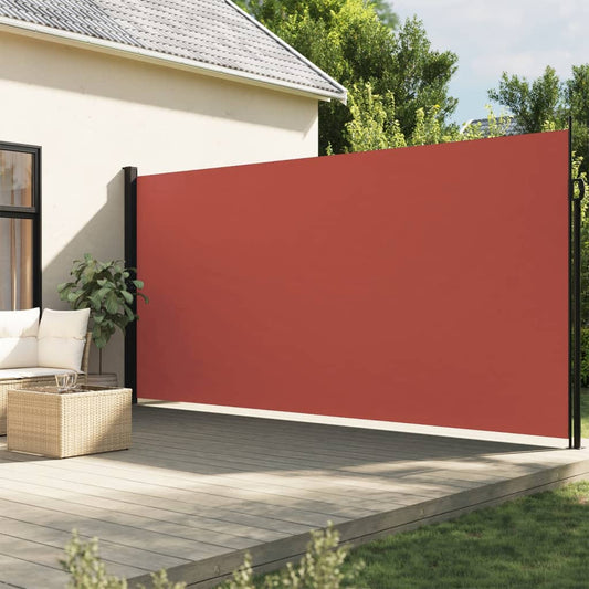 vidaXL Toldo lateral retráctil terracota 200x300 cm