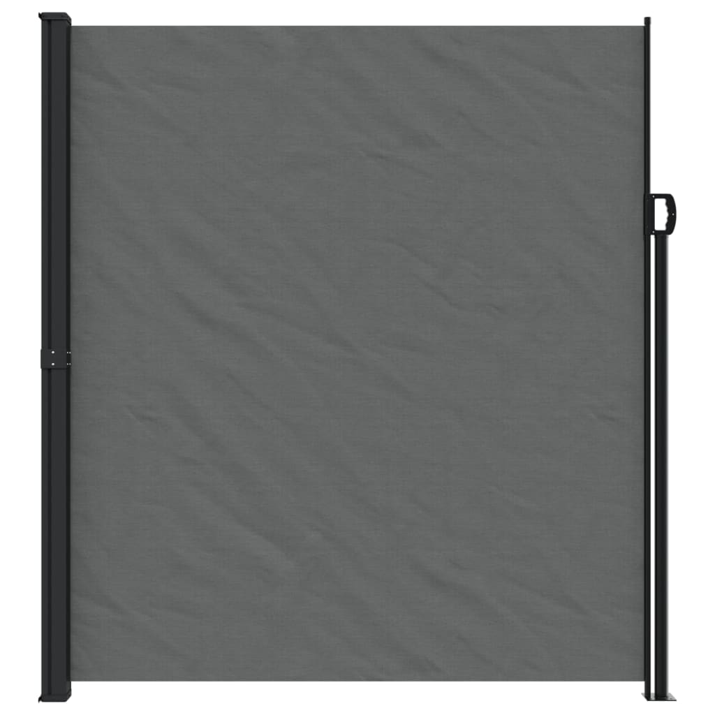 vidaXL Toldo lateral retráctil gris antracita 220x300 cm