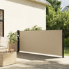 vidaXL Toldo lateral retráctil beige 120x600 cm