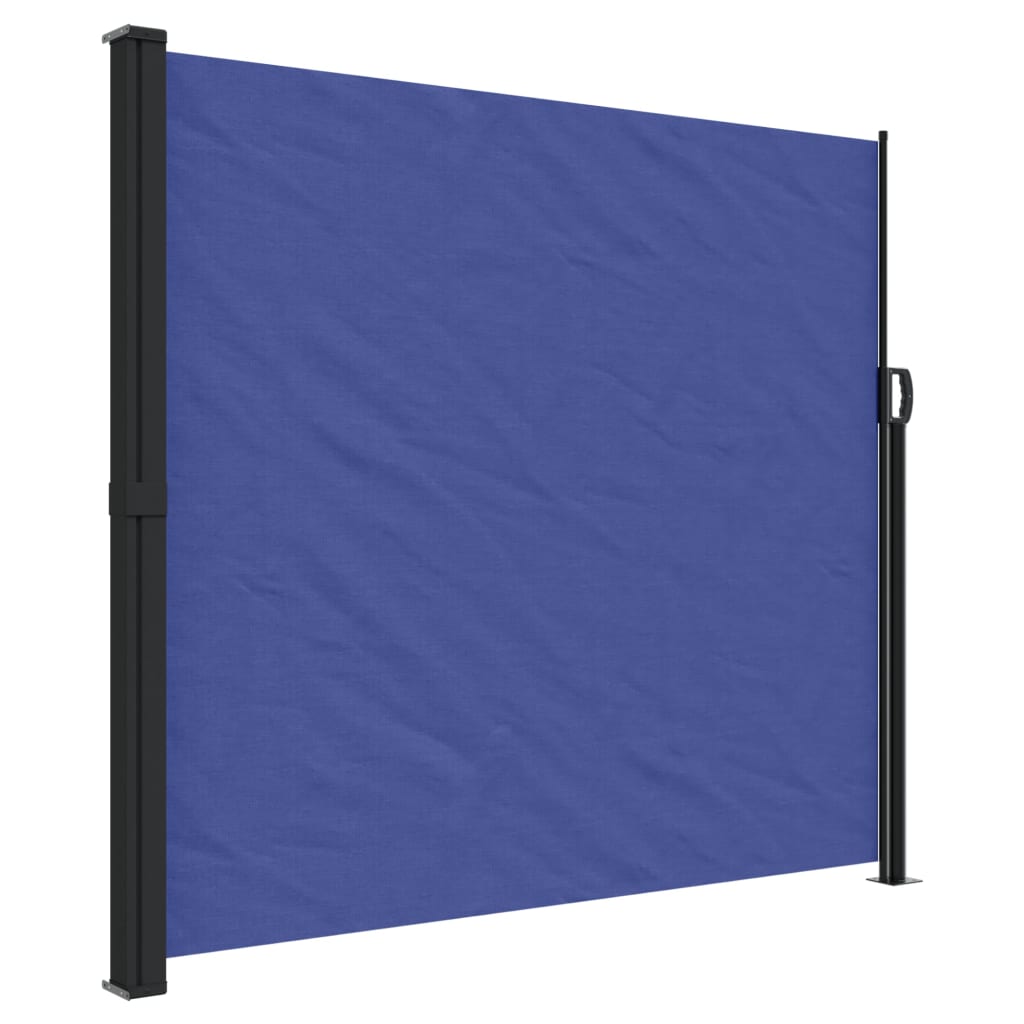 vidaXL Toldo lateral retráctil azul 180x600 cm