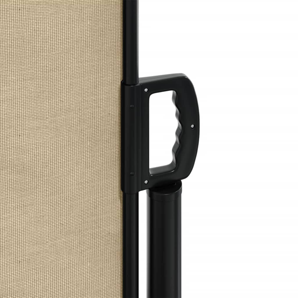 vidaXL Toldo lateral retráctil beige 180x600 cm