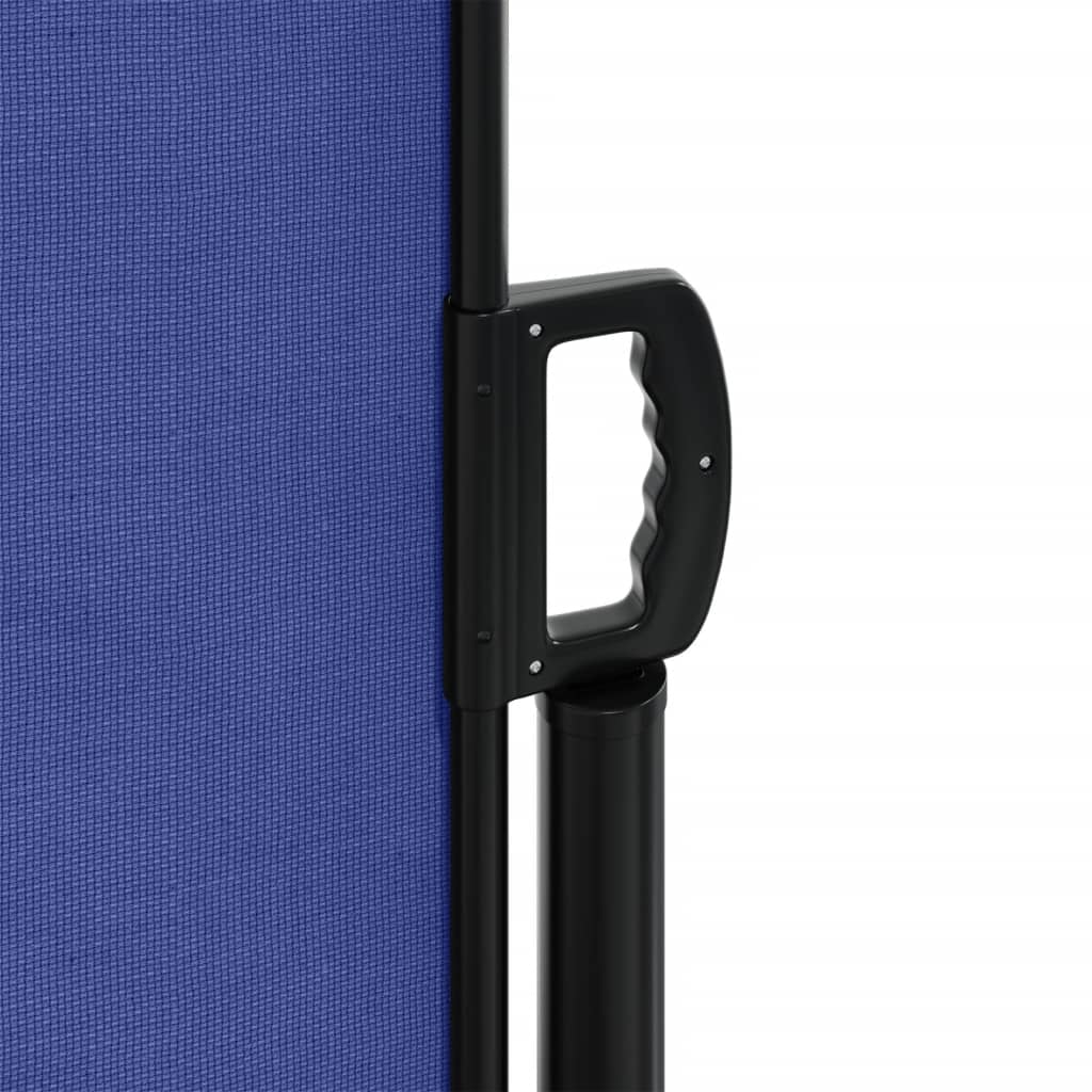 vidaXL Toldo lateral retráctil azul 100x600 cm