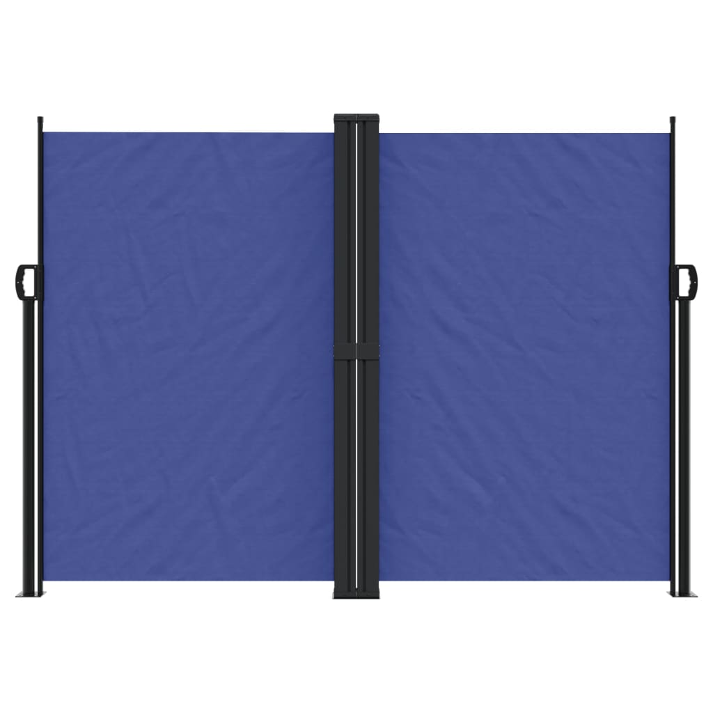 vidaXL Toldo lateral retráctil azul 180x600 cm