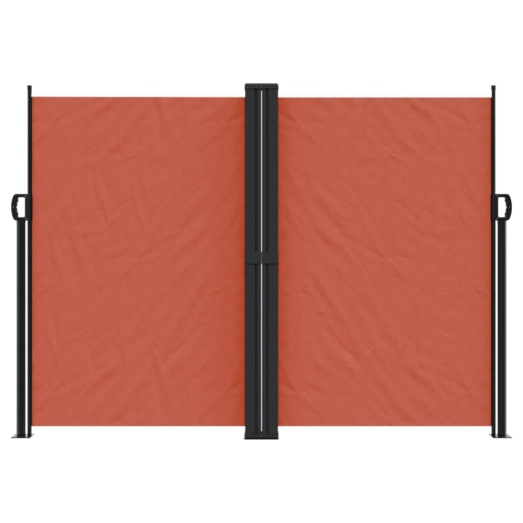 vidaXL Toldo lateral retráctil terracota 180x600 cm