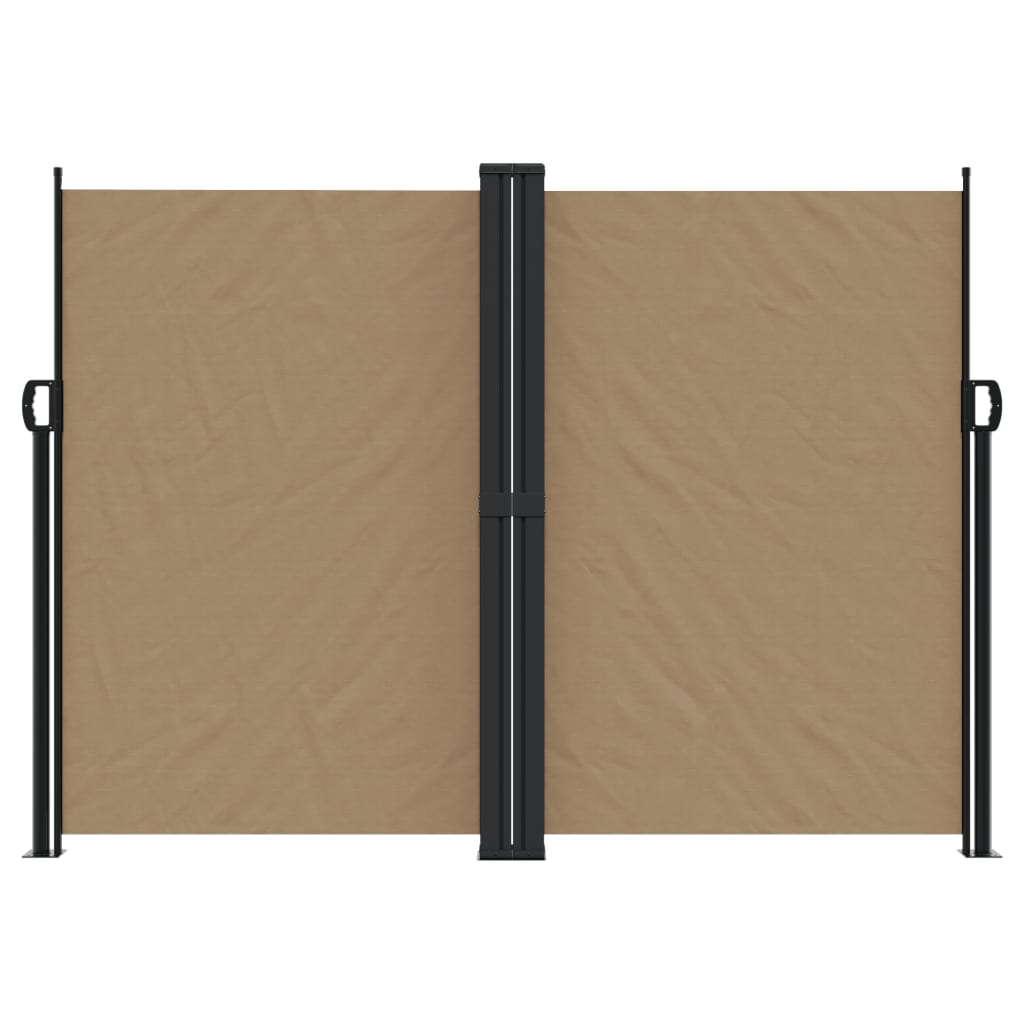 vidaXL Toldo lateral retráctil gris taupe 180x600 cm