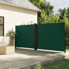 vidaXL Toldo lateral retráctil verde oscuro 180x600 cm