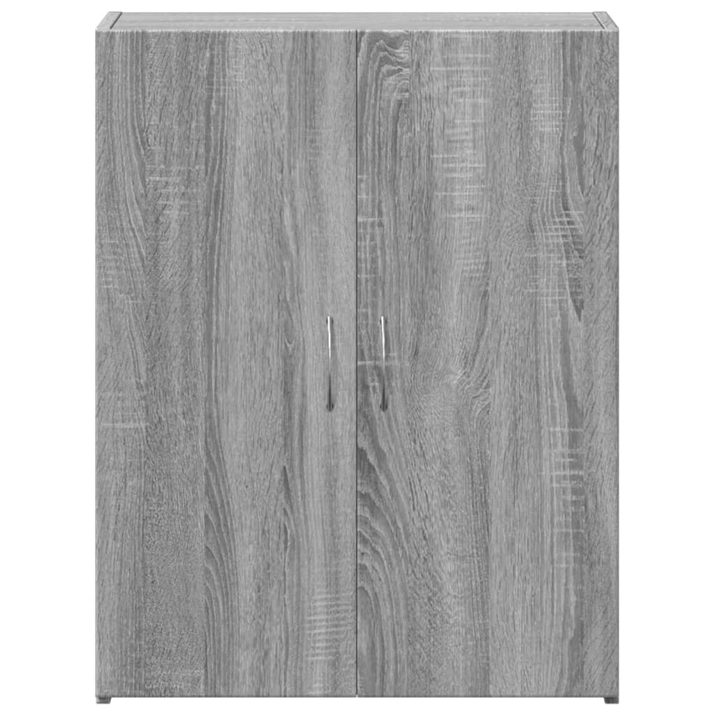 vidaXL Armario archivador madera ingeniería gris Sonoma 60x32x77,5 cm