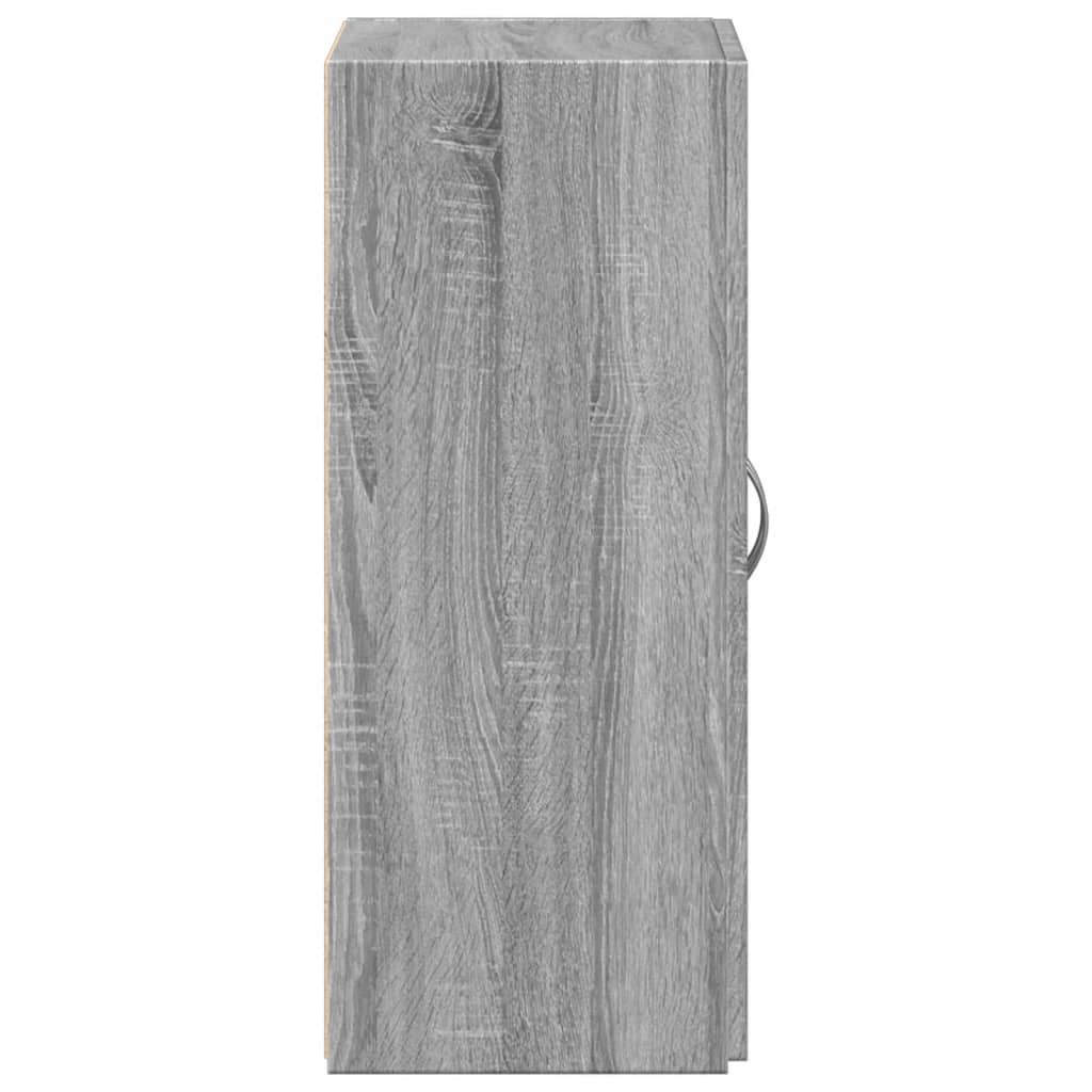 vidaXL Armario archivador madera ingeniería gris Sonoma 60x32x77,5 cm