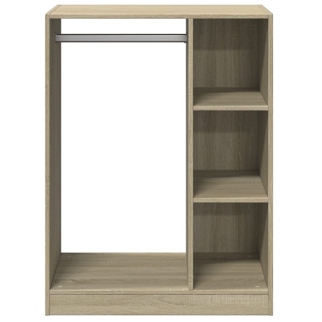 vidaXL Armario de madera de ingeniería roble Sonoma 77x48x102 cm