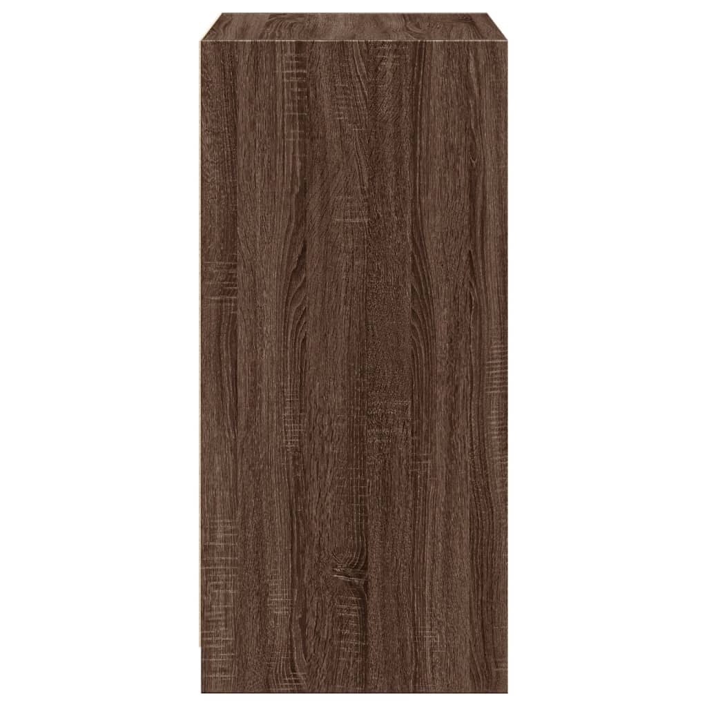 vidaXL Armario de madera de ingeniería gris Sonoma 48x41x102 cm