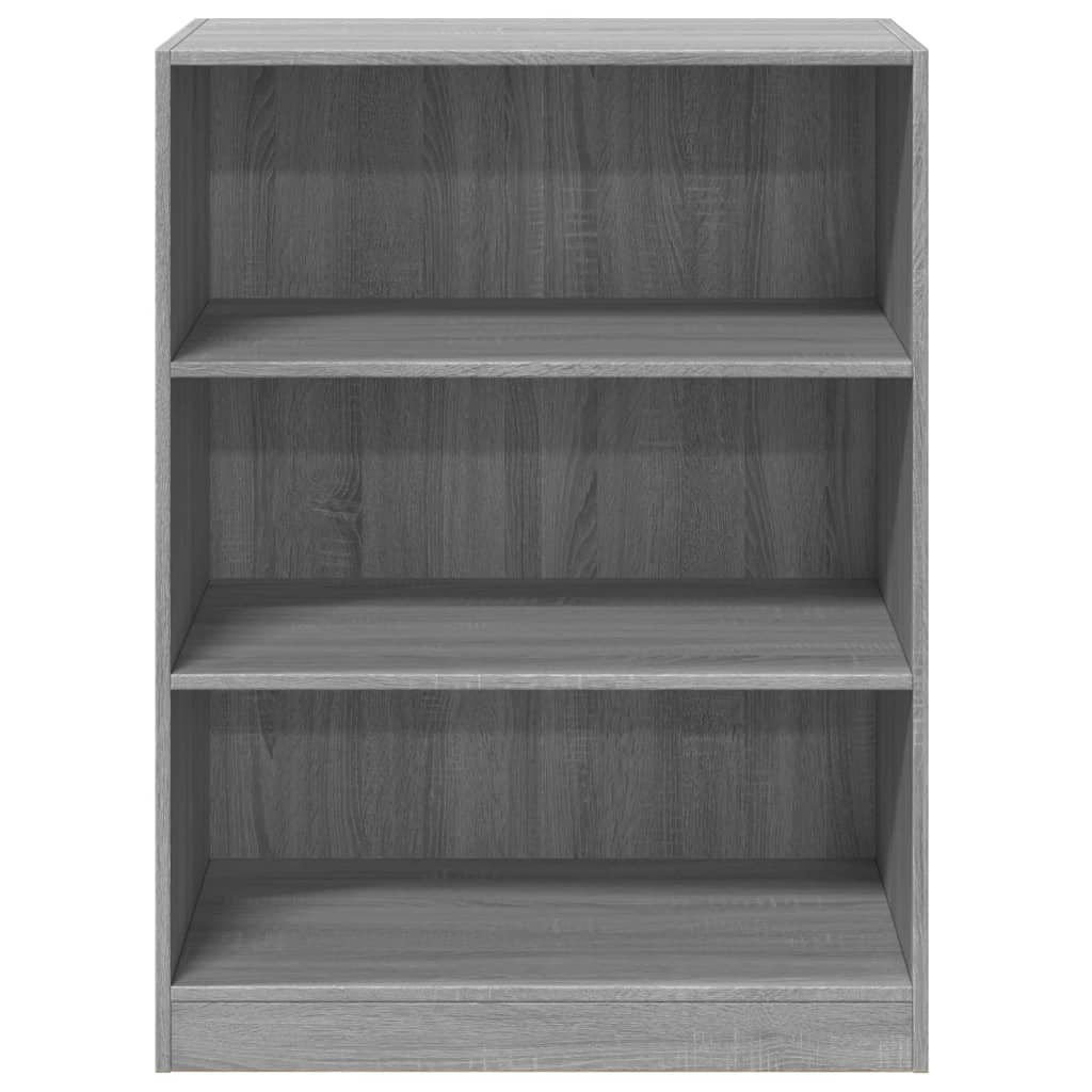 vidaXL Armario de madera de ingeniería gris Sonoma 77x48x102 cm