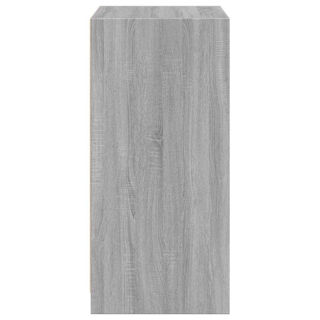 vidaXL Armario de madera de ingeniería gris Sonoma 48x41x102 cm