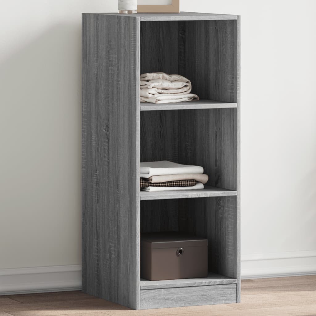 vidaXL Armario de madera de ingeniería gris Sonoma 48x41x102 cm