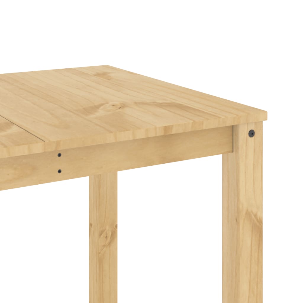 vidaXL Mesa de comedor Panama madera maciza de pino 160x80x75 cm