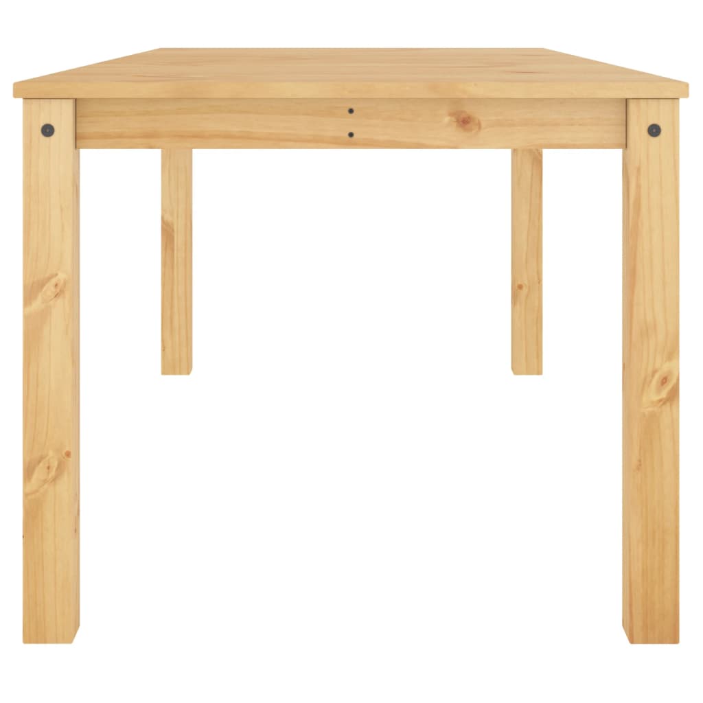 vidaXL Mesa de comedor Panama madera maciza de pino 180x90x75 cm