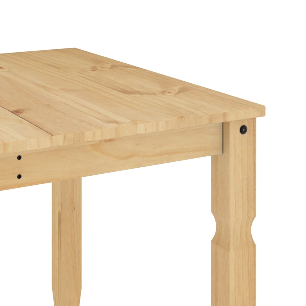 vidaXL Mesa de comedor Corona madera maciza de pino 180x90x75 cm