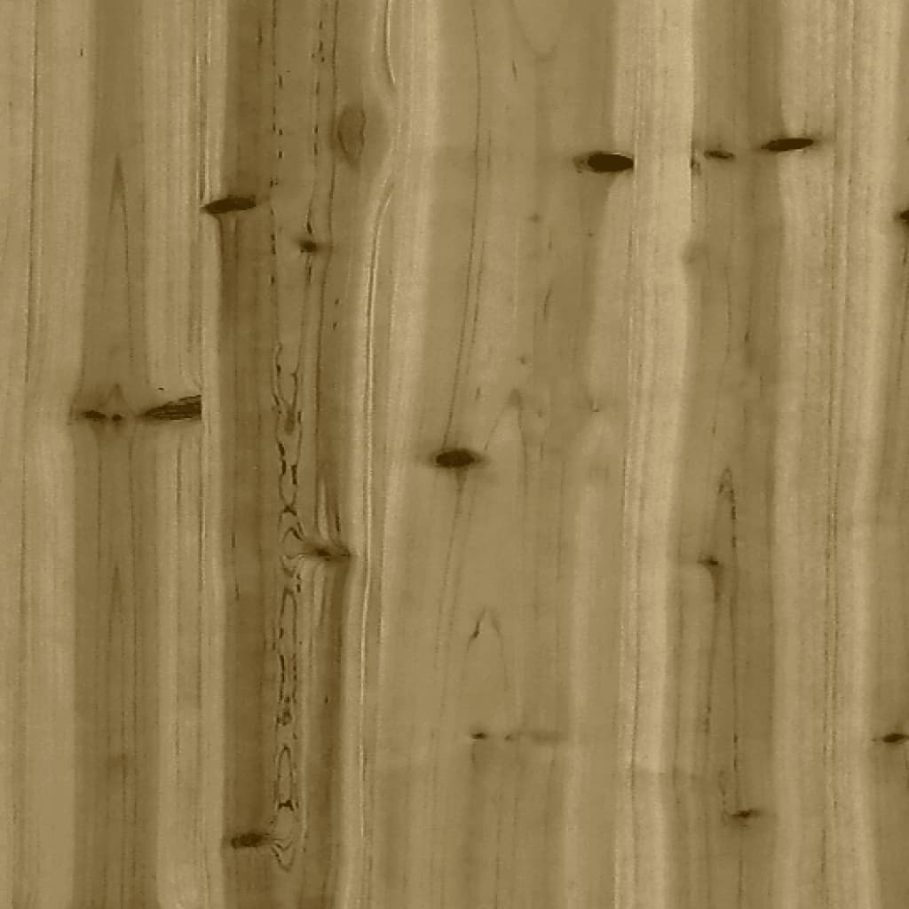 vidaXL Juego de sofás de jardín 5 piezas madera de pino impregnada
