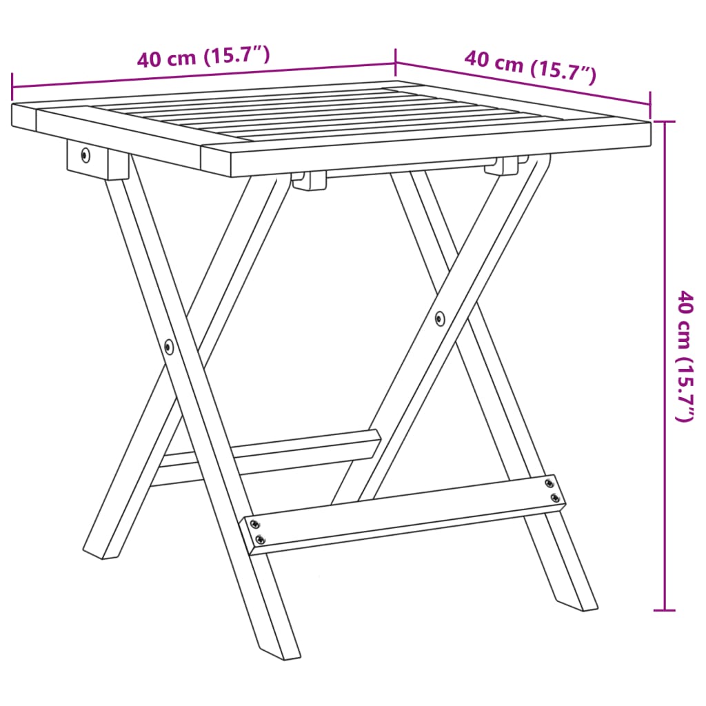 vidaXL Tumbonas con mesa 2 uds madera maciza de acacia azul oscuro