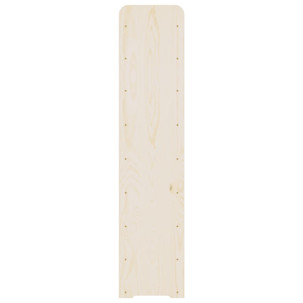 vidaXL Botellero madera maciza de pino 72,5x25x111,5 cm