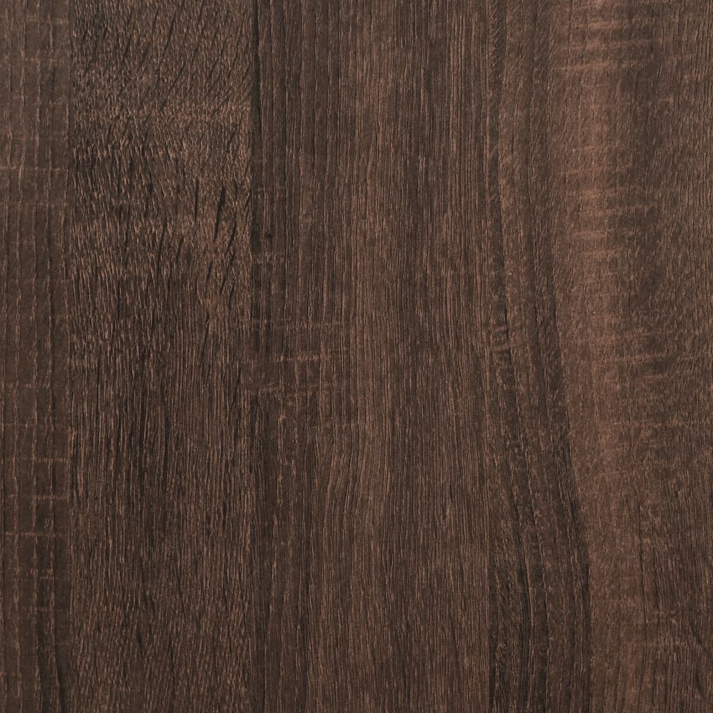 vidaXL Aparadores 2 uds madera de ingeniería marrón roble 60x31x84 cm