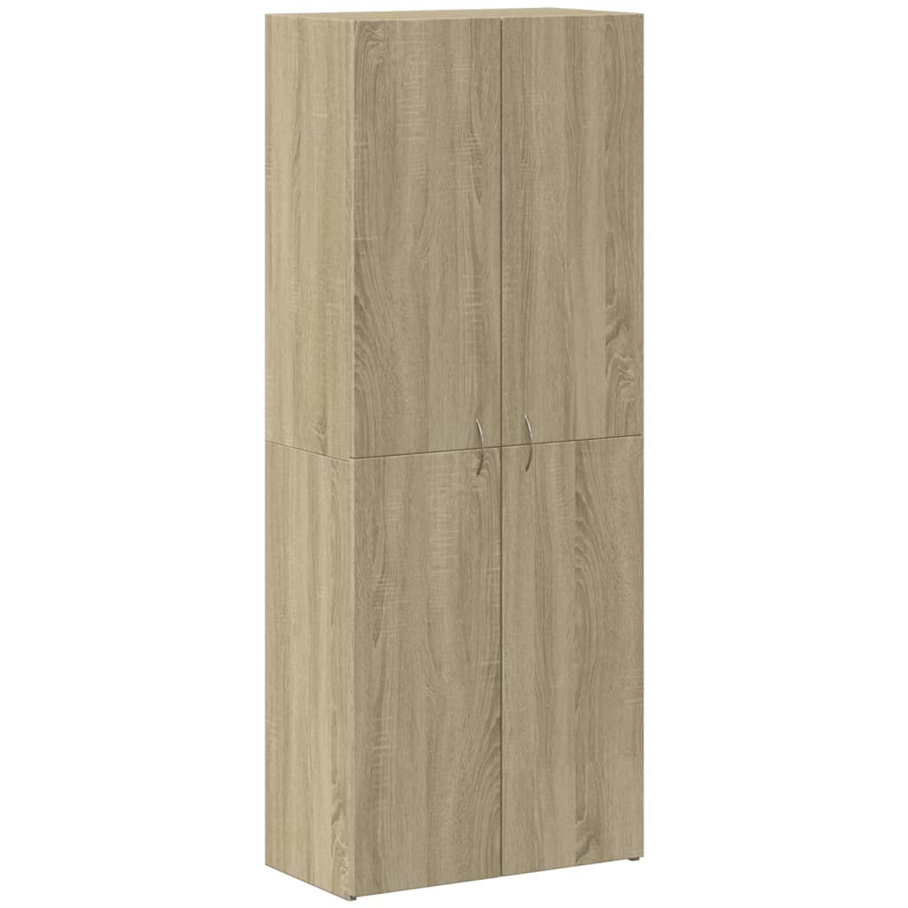 vidaXL Armario archivador madera ingeniería roble Sonoma 60x32x153 cm