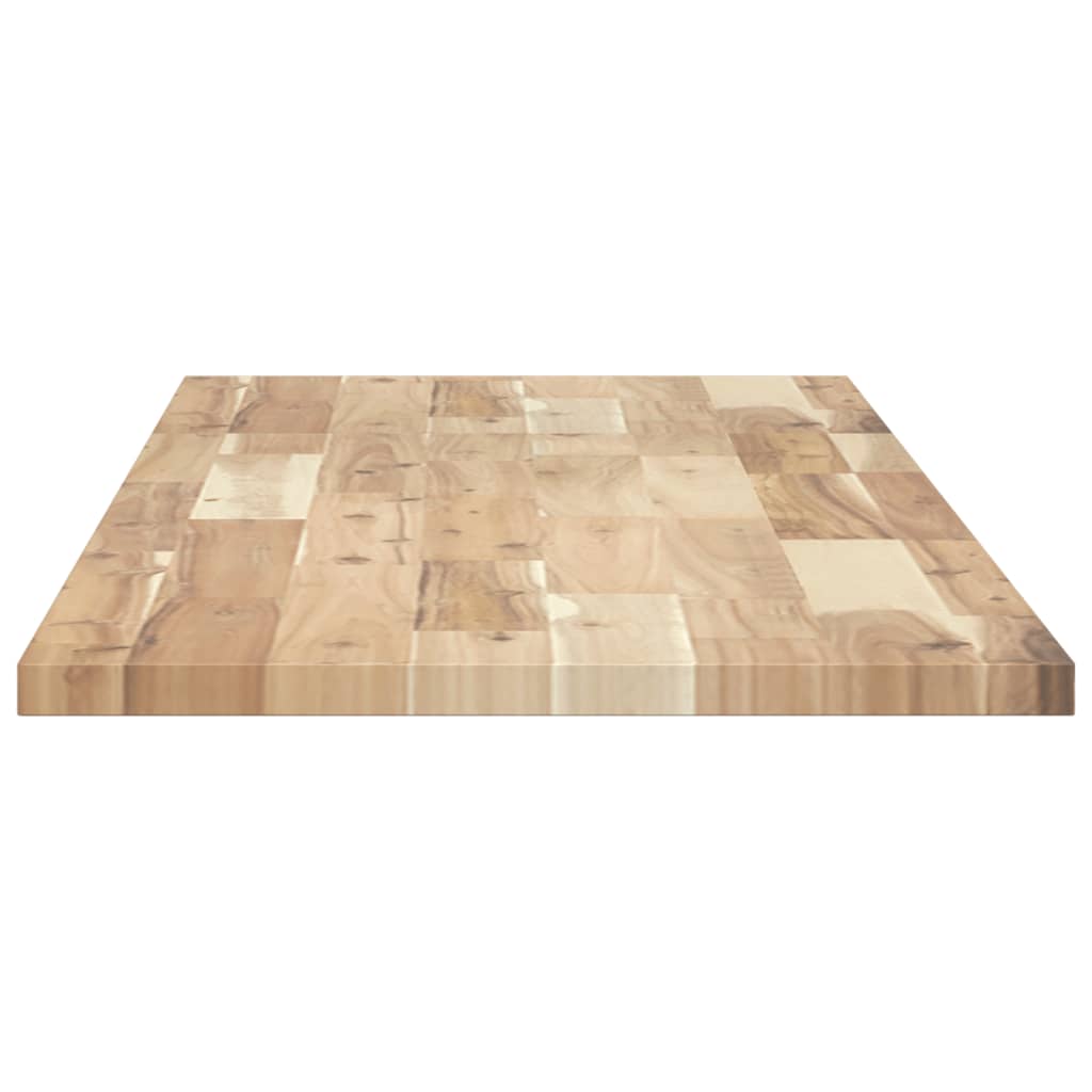 vidaXL Encimera tocador de baño madera acacia sin tratar 140x40x2 cm