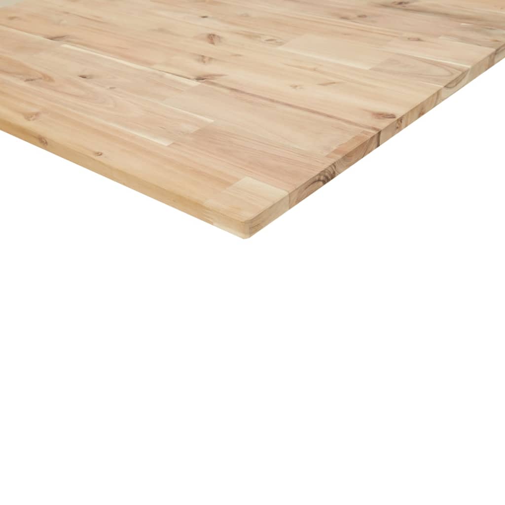 vidaXL Encimera tocador de baño madera acacia sin tratar 140x40x2 cm