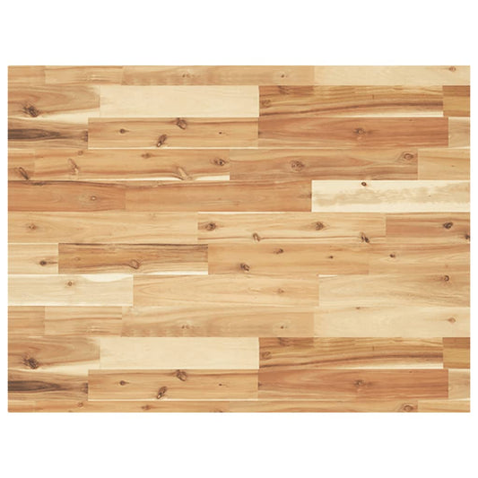 vidaXL Encimera tocador baño madera acacia acabado aceite 100x60x4 cm