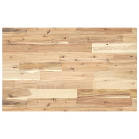 vidaXL Tablero escritorio madera maciza acacia sin tratar 140x50x4 cm