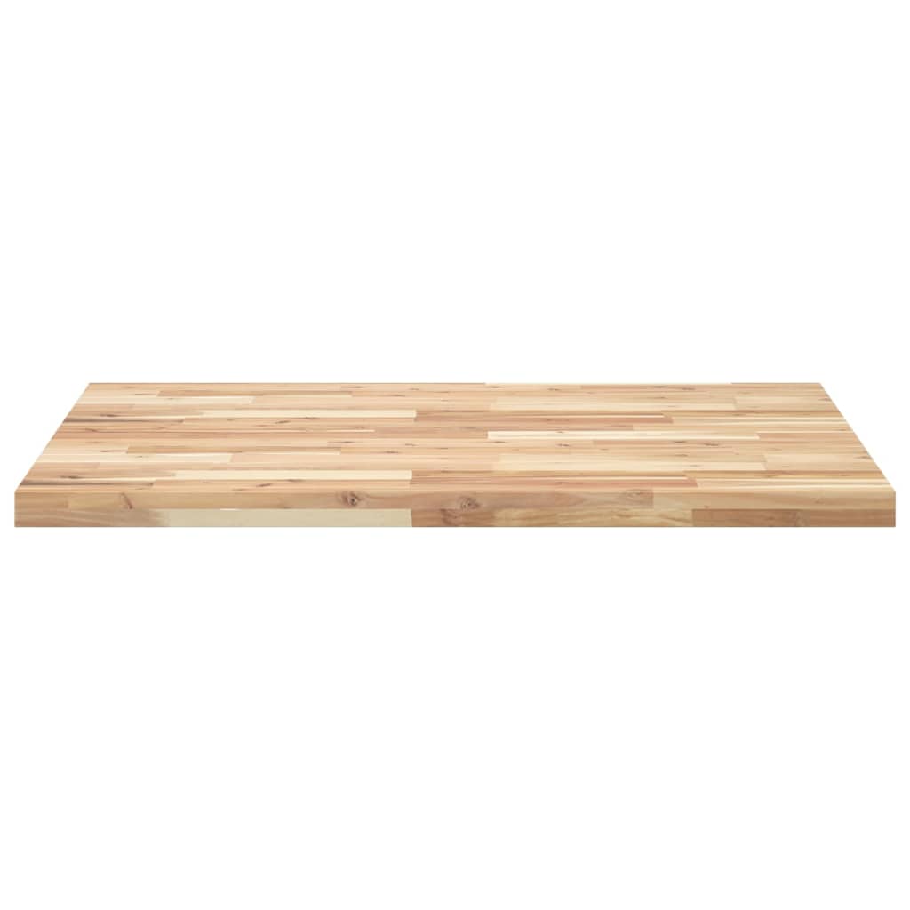 vidaXL Tablero escritorio madera maciza acacia sin tratar 100x80x4 cm