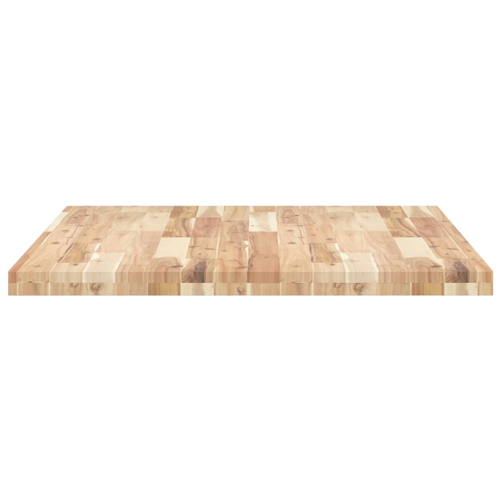 vidaXL Tablero escritorio madera maciza acacia sin tratar 100x80x4 cm