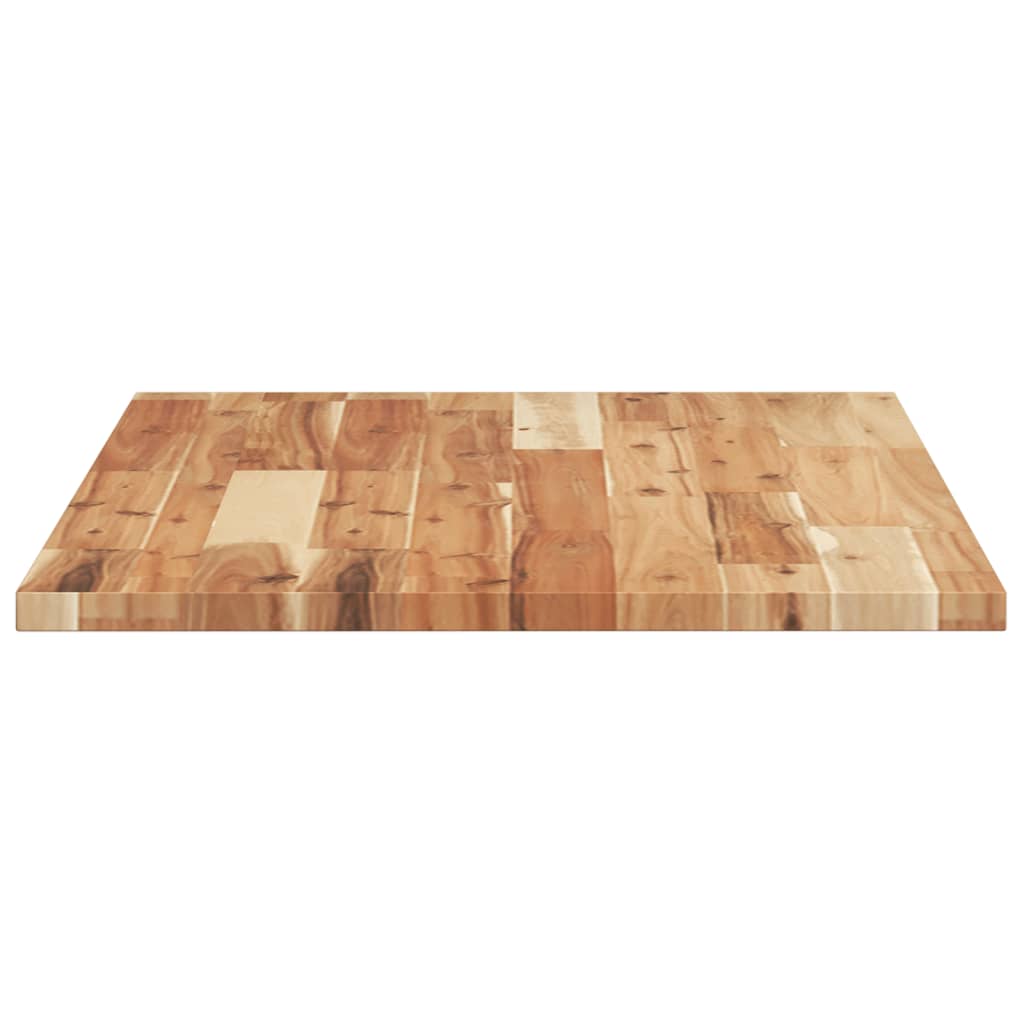 vidaXL Tablero escritorio madera maciza acacia sin tratar 80x50x2 cm