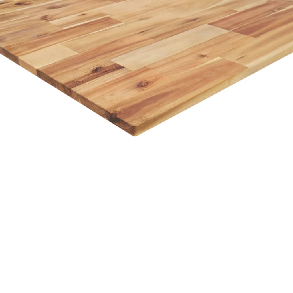 vidaXL Tablero escritorio madera maciza acacia sin tratar 100x60x2 cm