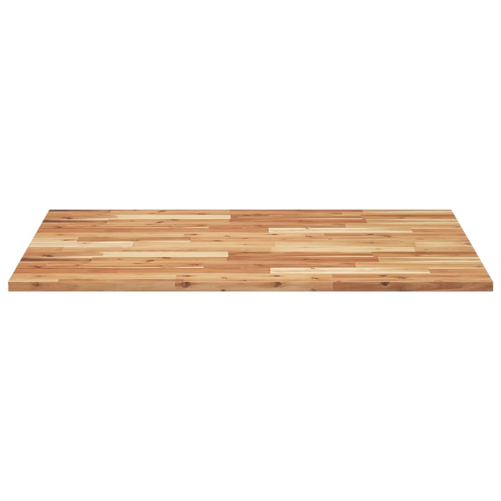 vidaXL Tablero escritorio madera maciza acacia sin tratar 100x80x2 cm