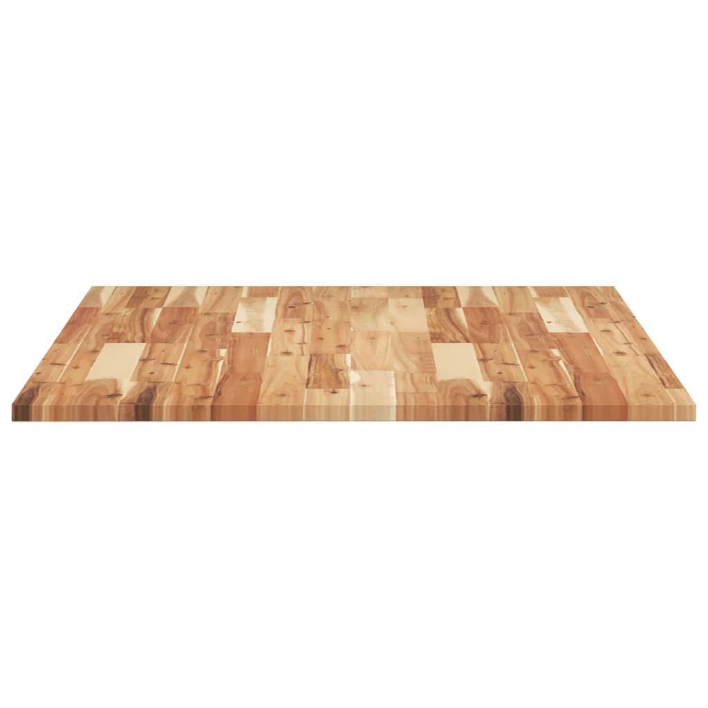 vidaXL Tablero escritorio madera maciza acacia sin tratar 100x80x2 cm