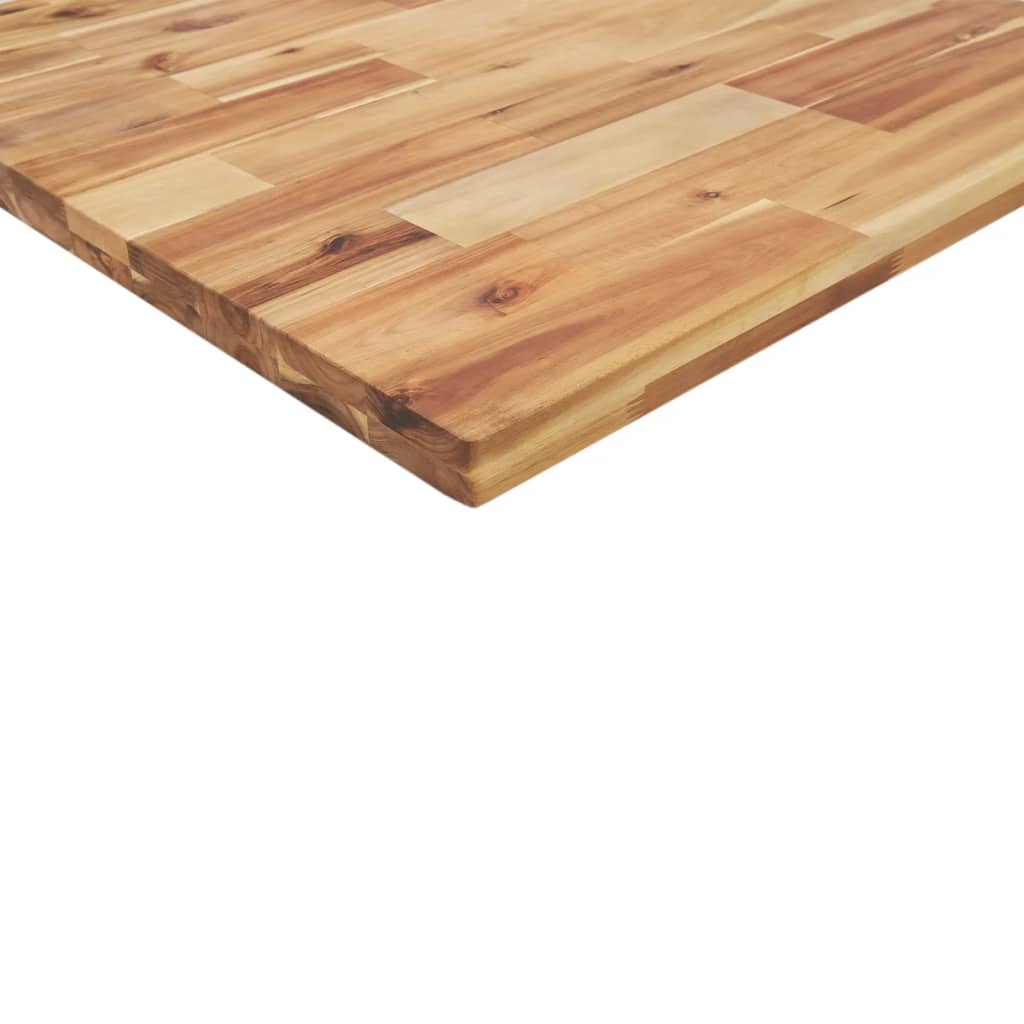 vidaXL Tablero escritorio madera maciza acacia sin tratar 100x70x4 cm