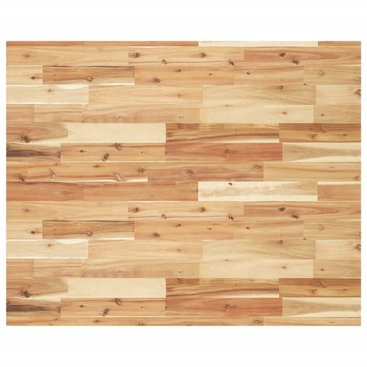 vidaXL Tablero escritorio madera maciza acacia sin tratar 100x80x4 cm