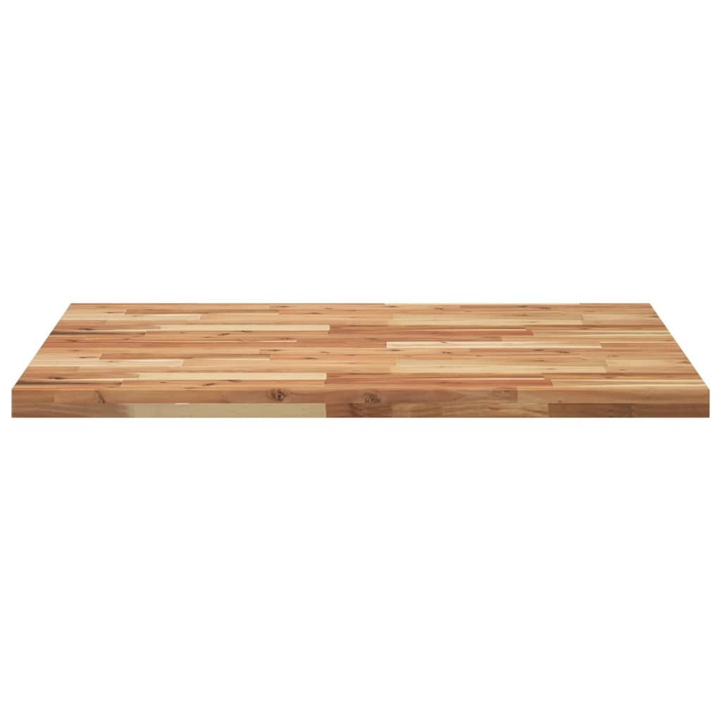 vidaXL Tablero escritorio madera maciza acacia sin tratar 100x80x4 cm