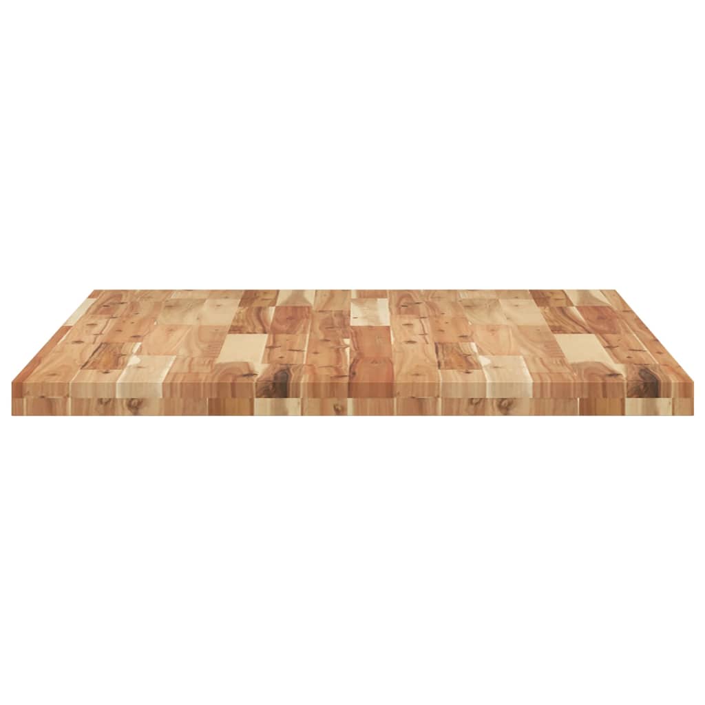 vidaXL Tablero escritorio madera maciza acacia sin tratar 100x80x4 cm