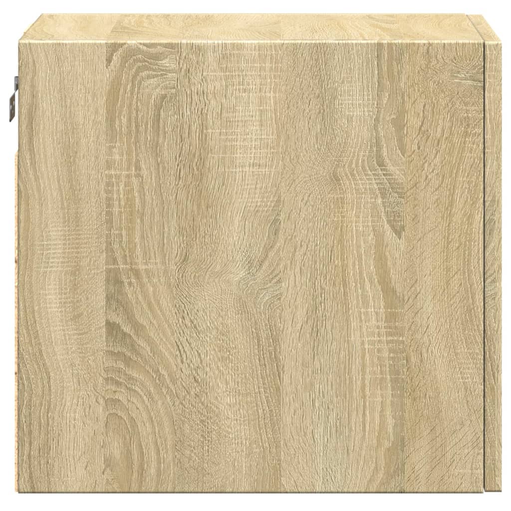 vidaXL Armario de pared madera ingeniería roble Sonoma 30x42,5x40 cm