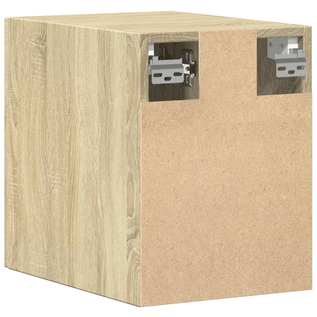 vidaXL Armario de pared madera ingeniería roble Sonoma 30x42,5x40 cm