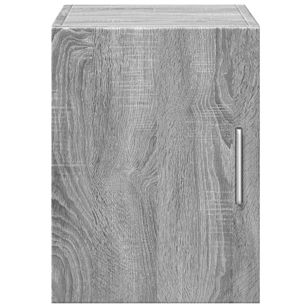 vidaXL Armario de pared madera de ingeniería gris Sonoma 30x42,5x40 cm