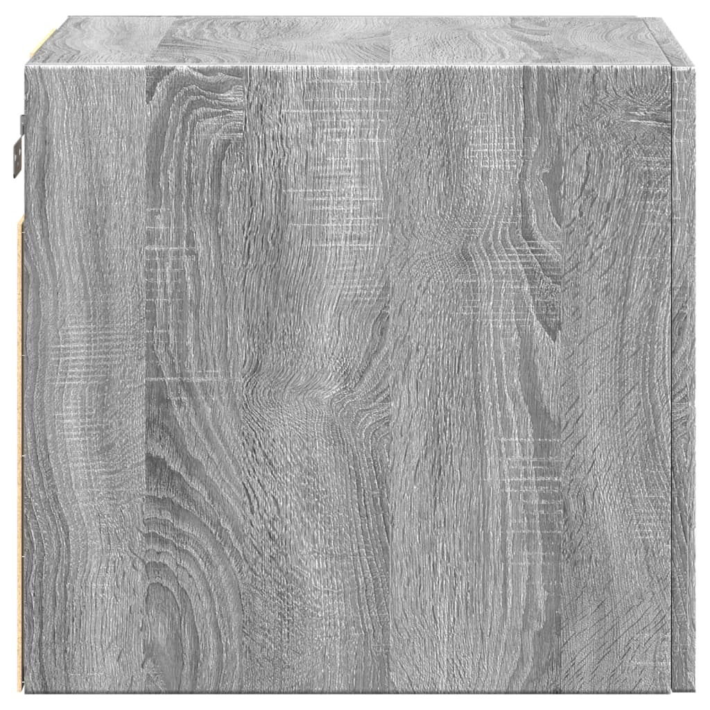 vidaXL Armario de pared madera de ingeniería gris Sonoma 40x42,5x40 cm