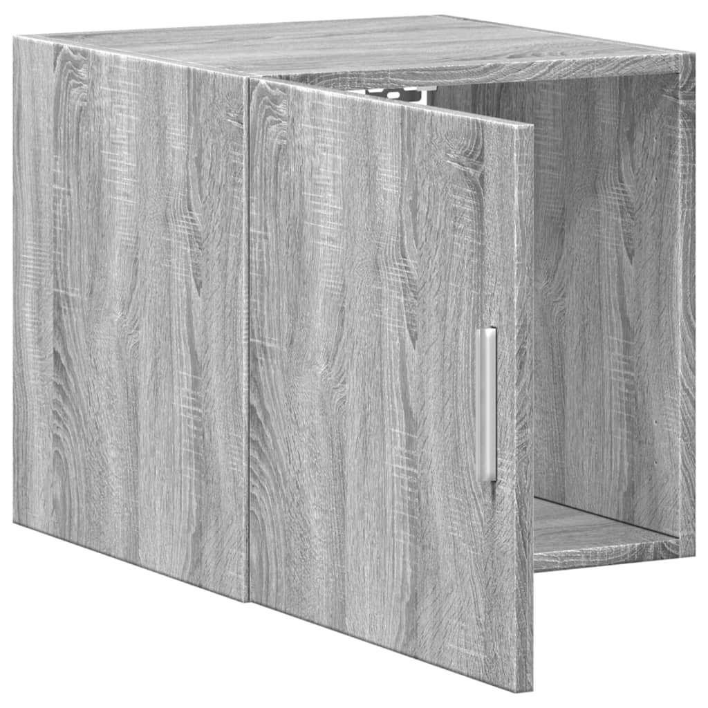 vidaXL Armario de pared madera de ingeniería gris Sonoma 40x42,5x40 cm