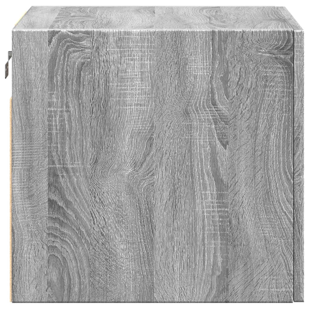 vidaXL Armario de pared madera de ingeniería gris Sonoma 45x42,5x40 cm