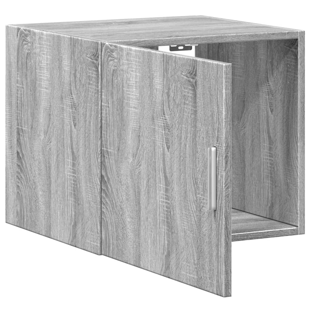 vidaXL Armario de pared madera de ingeniería gris Sonoma 45x42,5x40 cm