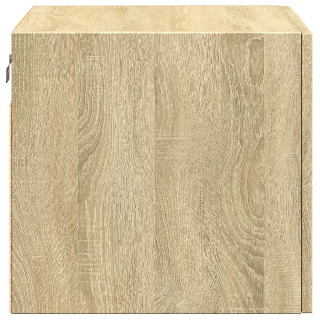 vidaXL Armario de pared madera ingeniería roble Sonoma 50x42,5x40 cm