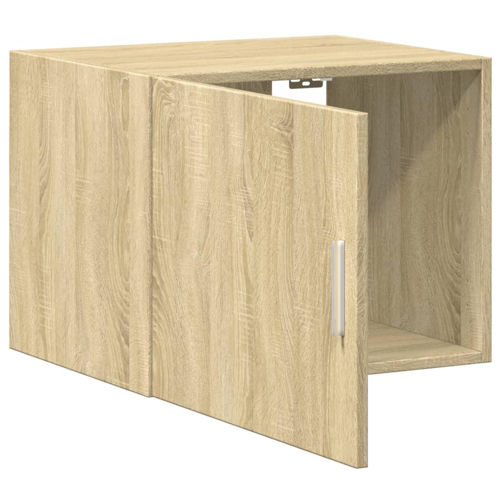 vidaXL Armario de pared madera ingeniería roble Sonoma 50x42,5x40 cm